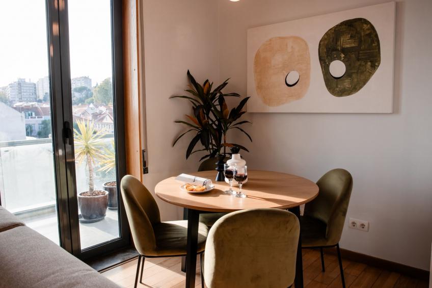 Premium-Wohnung in Ajuda.Belém mit Balkon und Pa - foto 22