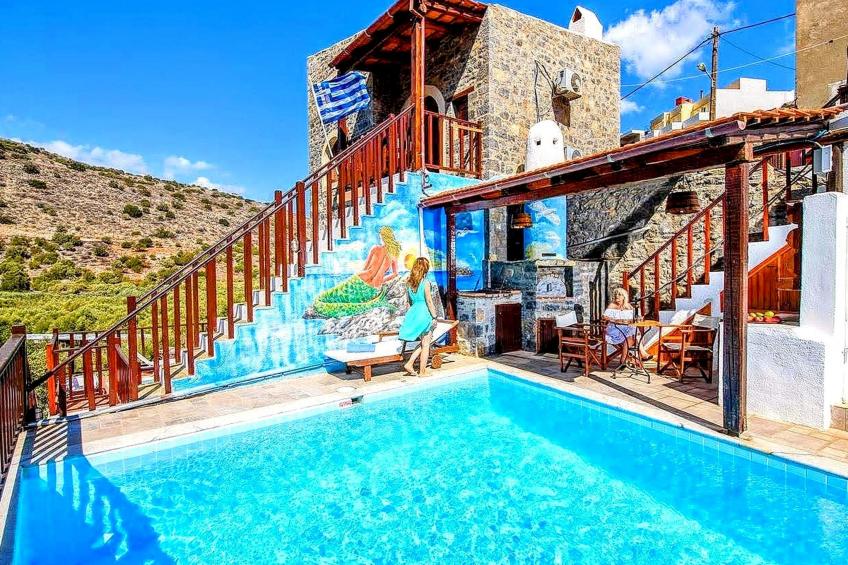 Kretisches Steinhaus mit Gemeinschaftspool - foto 47