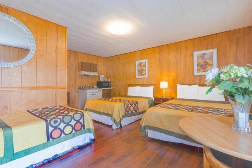Family room with Kitchenette 2 Queen Bed with Pullout Bed - foto 12