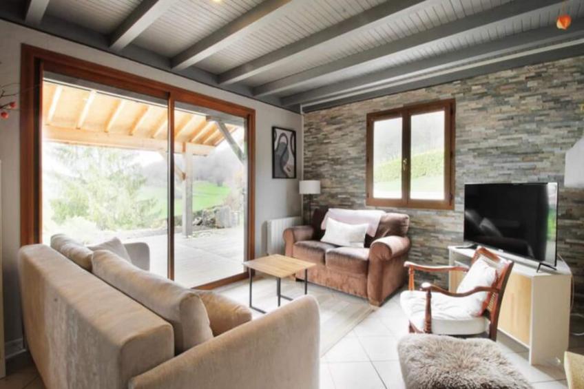 Le Petit Belvédère: Chalet Avec Piscine & Vue Lac - foto 4