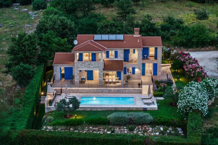 Romantische Villa mit Meerblick, Pool und Jacuzz