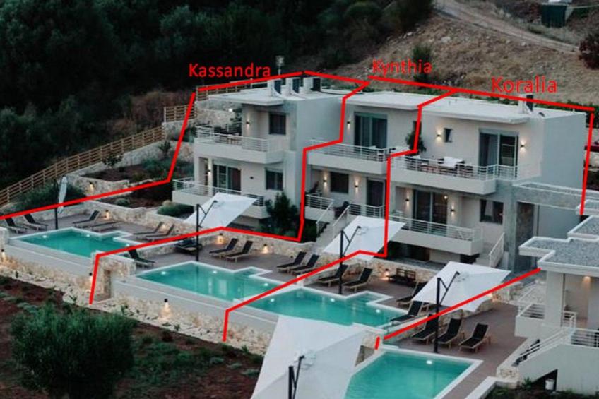 Villa für 4-6 Pers with pool in Plataria - Kalypso - foto 8