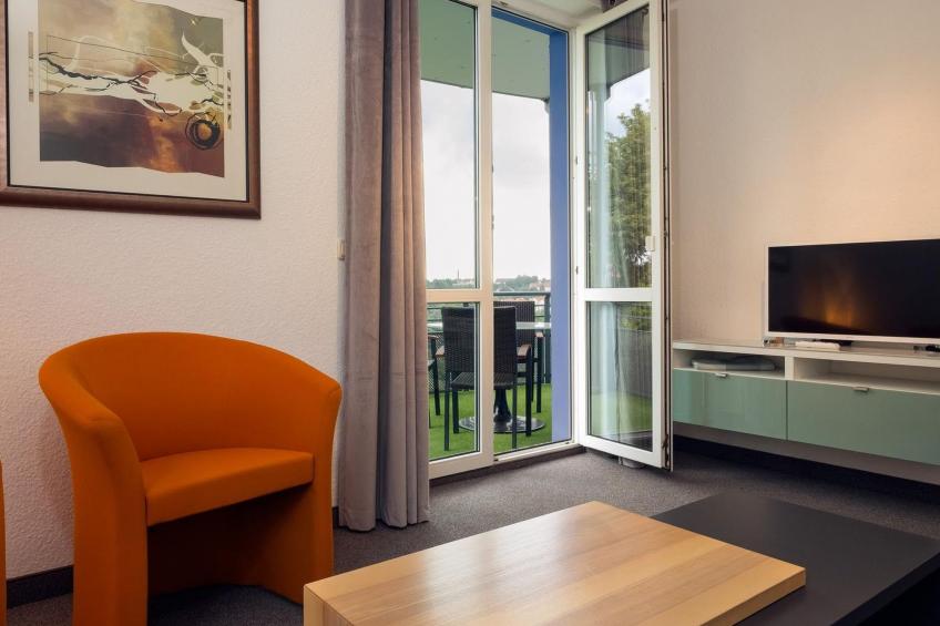 Wohnung in Mockritz mit Garten