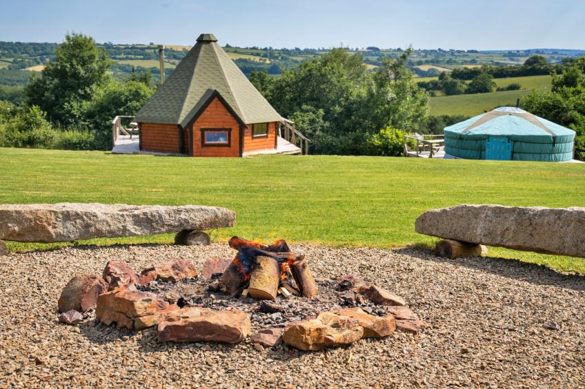 'Exmoor' Wooden Eco-Lodge