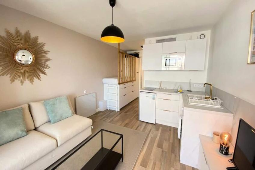 06ai - Beau Studio Rénové - Vue Mer Et Piscine - foto 16