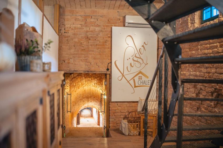 Weinfass-Chalet für 8 in Grub an der March