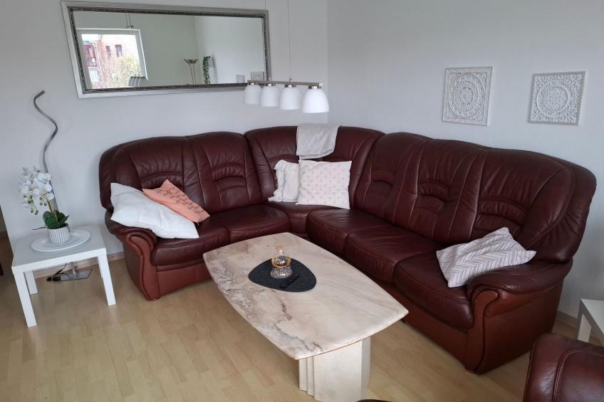 Private Ferienwohnung in Nordenham, großer Balkon