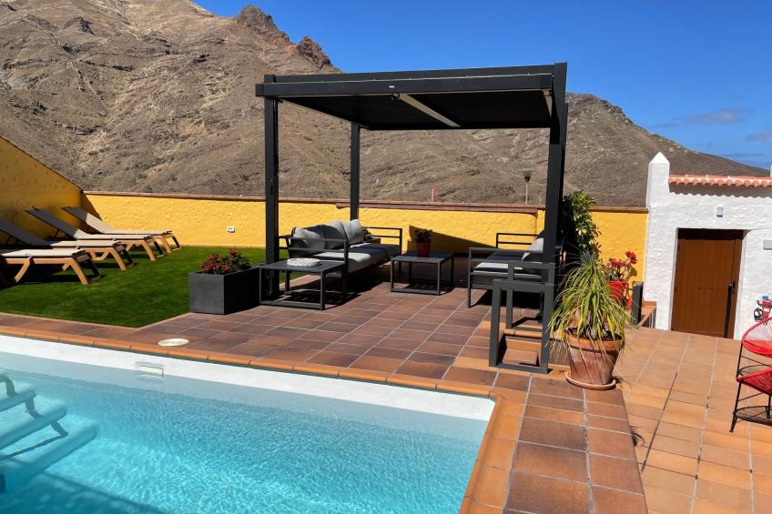 Haus mit beheiztem Schwimmbad, Berg- und Meerblick - foto 2