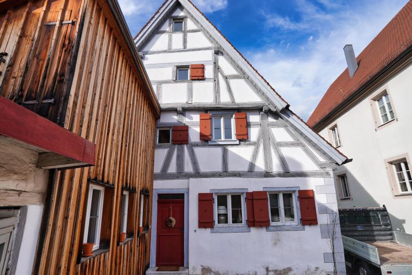 in Altstadt mit Grill, Garten und Terrasse