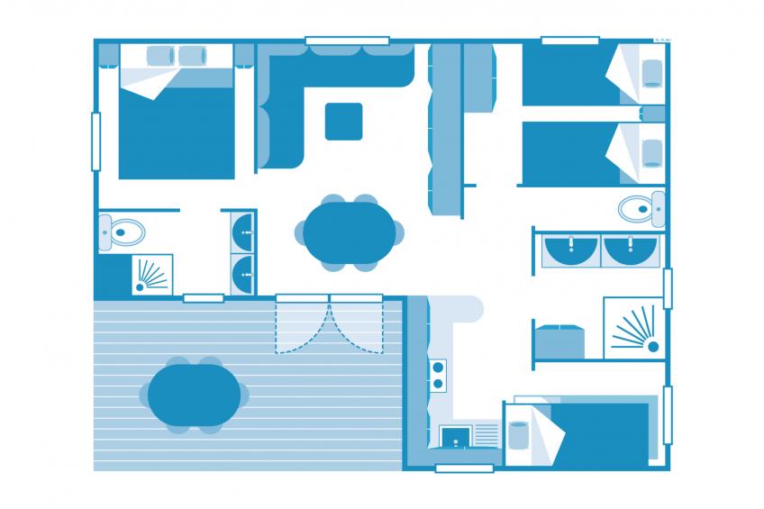Chalet 6p 3Bdrms AirCon - foto 9