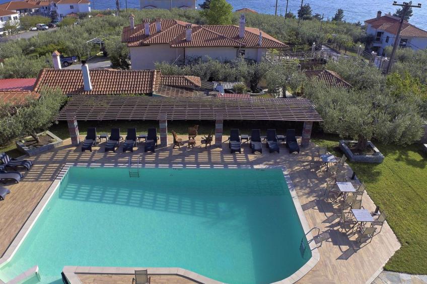 Modernes Studio für 3 Personen, Pool- und Gartenblick - foto 10