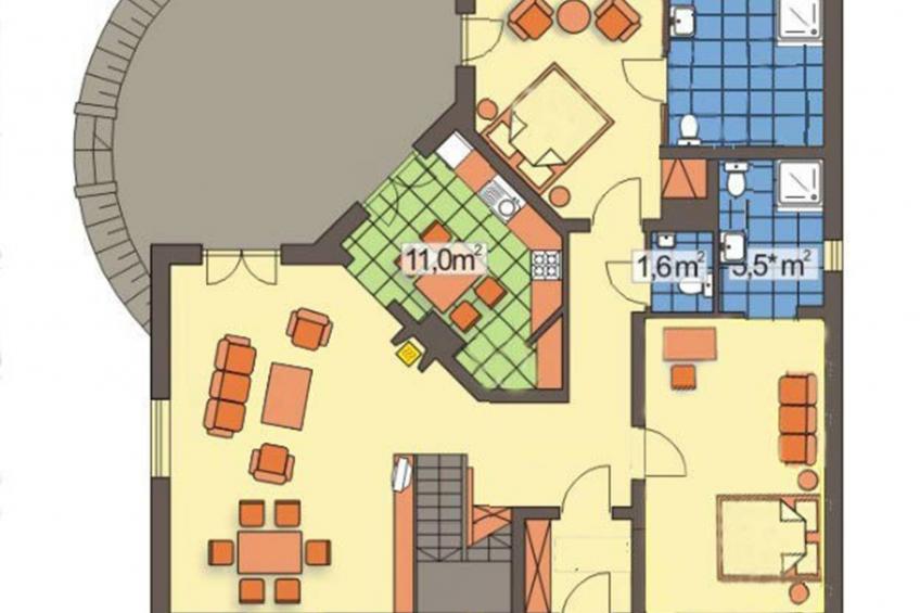 Haus mit fünf Schlafzimmern und Sauna - foto 11