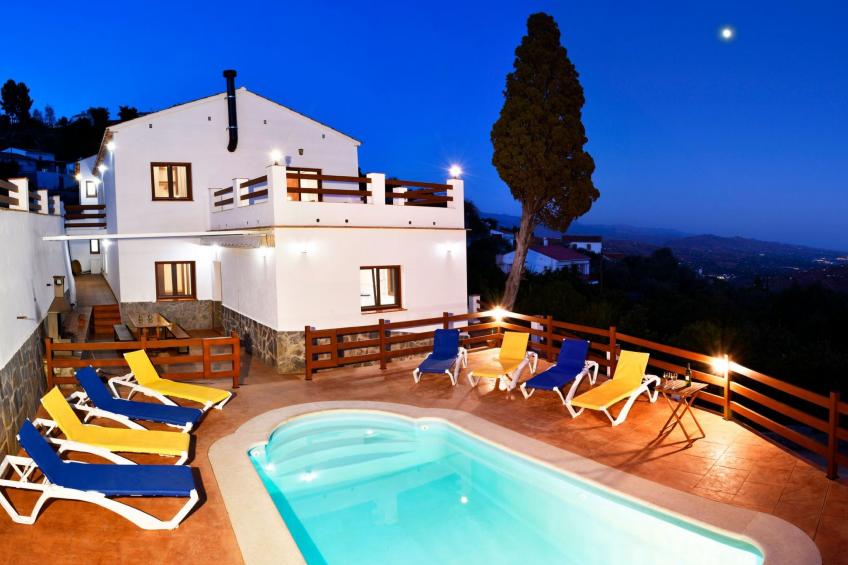 Villa La Noria, mit privatem Pool, Wifi, Garten