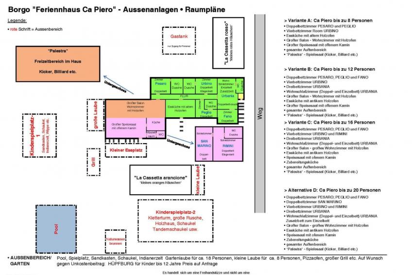 ♥️ ♥️ Ferienhaus Ca Piero - ein antikes Borgo (Dörfchen) OBJEKTPREIS für 20 Pe - foto 31