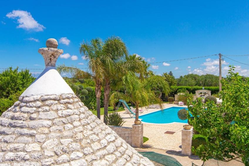 Poggio Trullo mit Pool