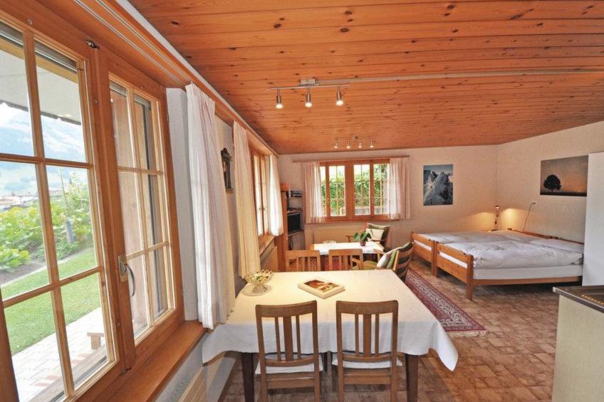 Chalet Bodenweg Appartement/Fewo, Bad, WC, 1 Schlafraum 1-Zimmerwohnung - foto 14