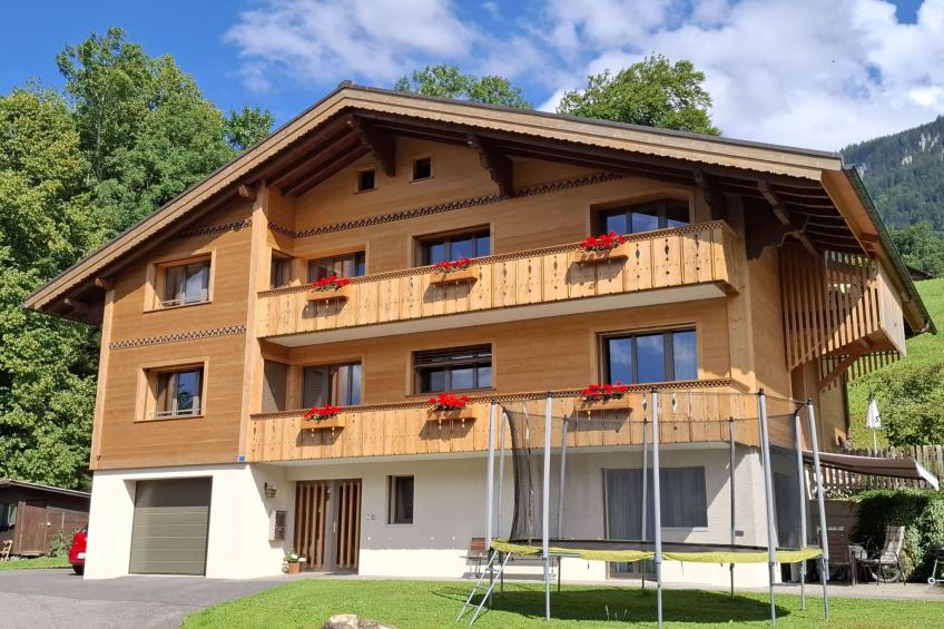 Chalet Wenger Appartement/Fewo, Dusche und Bad, WC, Balkon