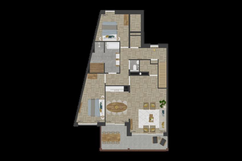 Luxury Beach Apartment | 8 Pers. - foto 20