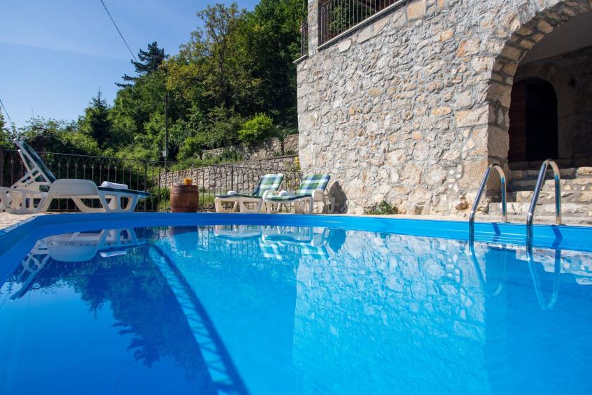 in Lovranska Draga mit großem Kamin - foto 11