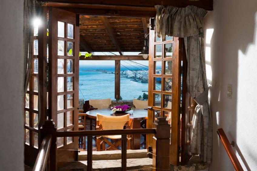 Meerblick-Ferienhaus Argyro in Mavrikiano. - foto 22