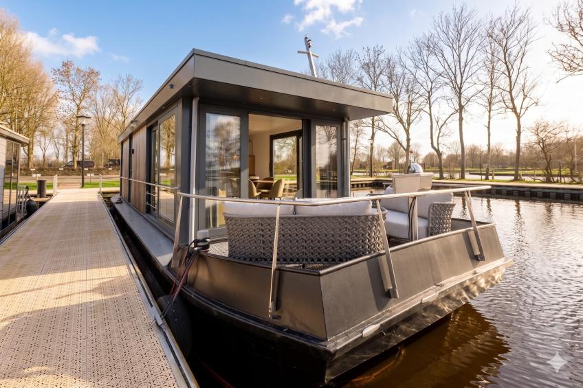 Houseboat - Paviljoenwei 4  Sneek Offingawier 'Boatique Sneek'