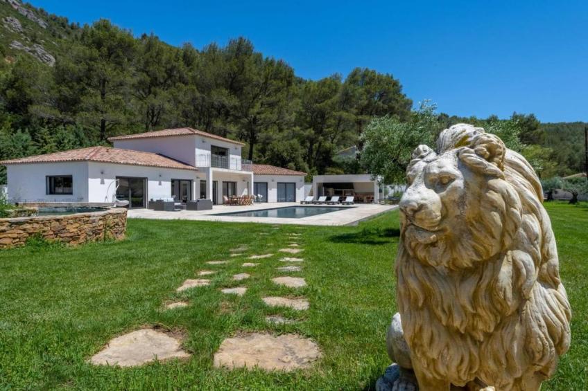 Villa avec piscine chauffée spa salle sport et cinéma - foto 10