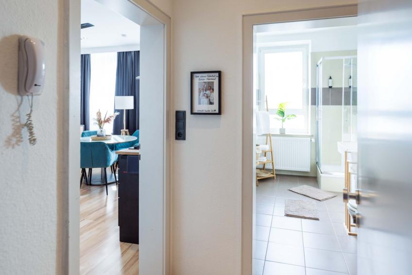 Schiller Apartment im Zentrum von Hof. Küche, Parkplatz, 250MBit Wlan - foto 43