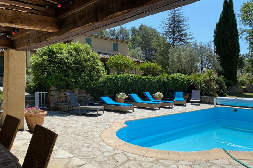 Klimatisiertes Mas Les Heures Bleues mit Pool - foto 10