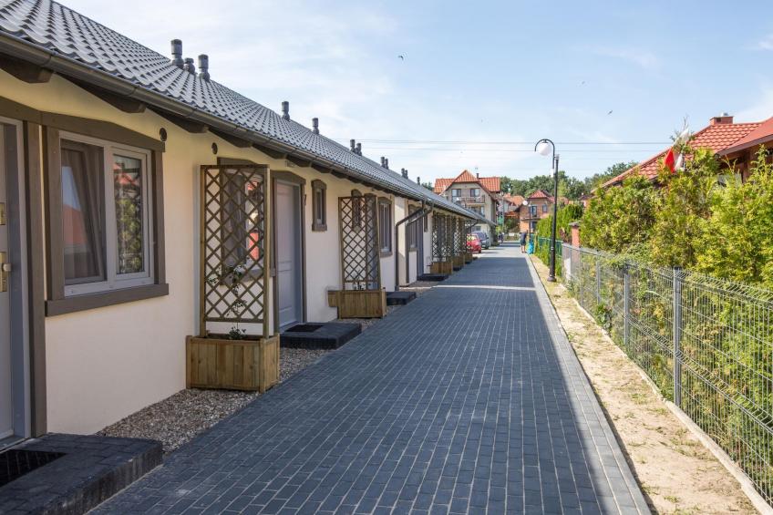 holiday bungalows in Krynica Morska