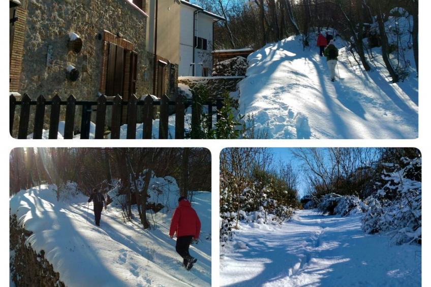 Wohnung in San Rocco mit Privatparkplatz