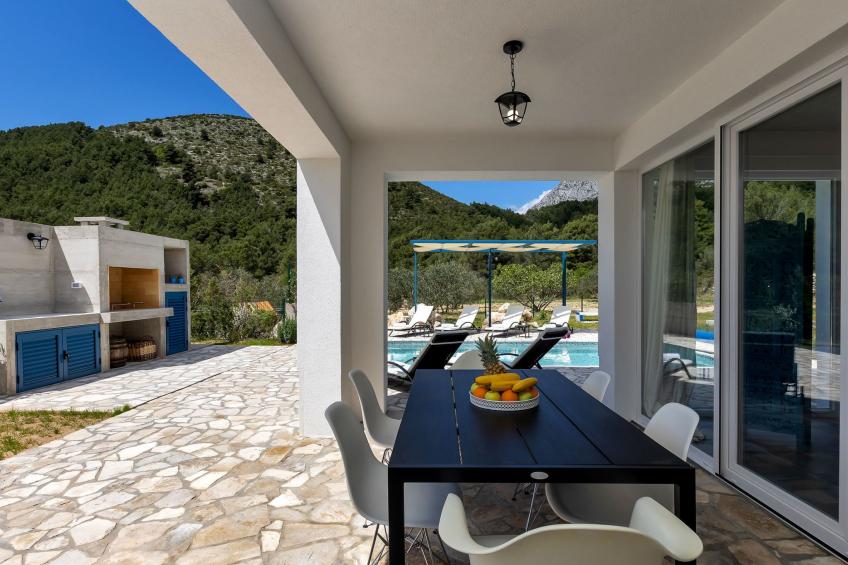 Modernes Ferienhaus in Zaostrog mit Beheiztem Pool - foto 12