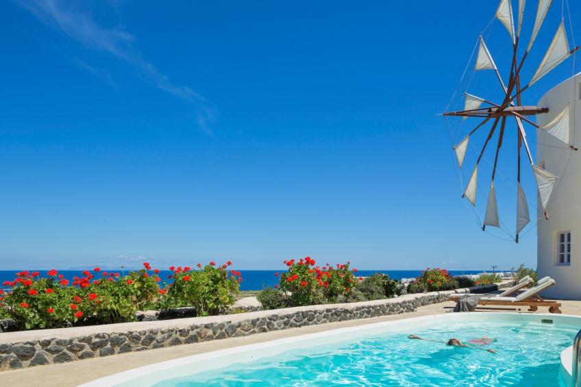 mit Privatpool für 5 Personen ca. 85 m² in Santorini, Ägäis (Santorin)