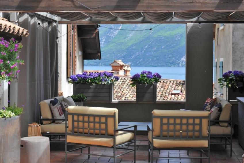 Große Wohnung in Limone Sul Garda mit Terrasse und Garten und Nah am Strand - foto 26