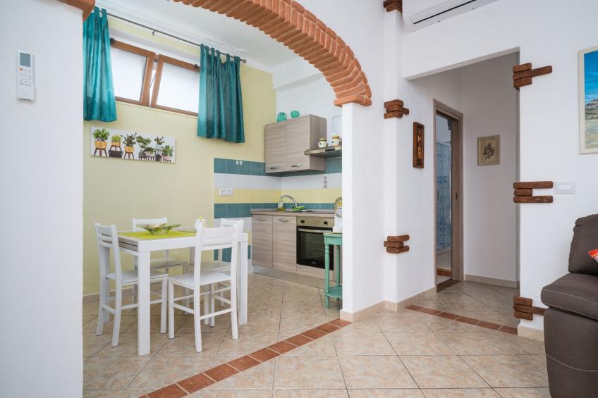 Wohnung 'Casa Sale' mit Bergblick