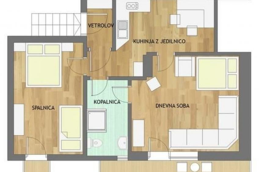 für sechs Personen mit einem Balkon - foto 12