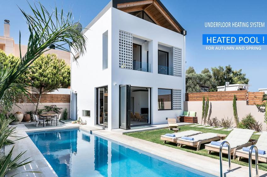 Ferienvilla "Fos" mit Blick auf das Wasser