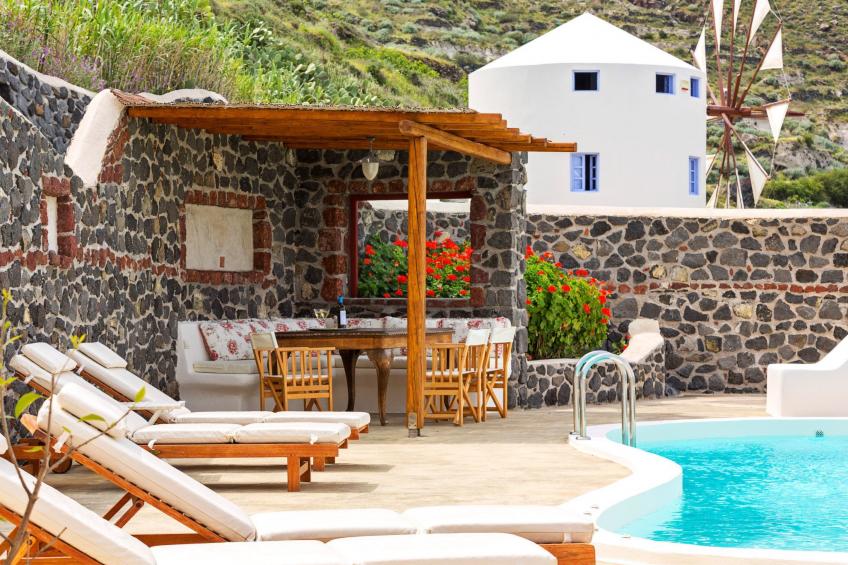 mit Privatpool für 5 Personen ca. 85 m² in Santorini, Ägäis (Santorin) - foto 11