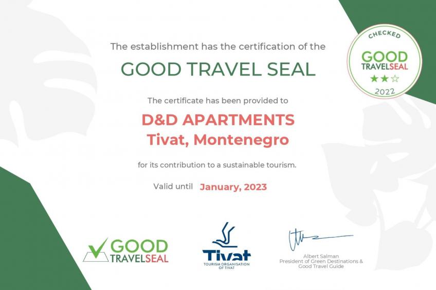 Wohnung "D und D Wohnungen Tivat" - foto 14