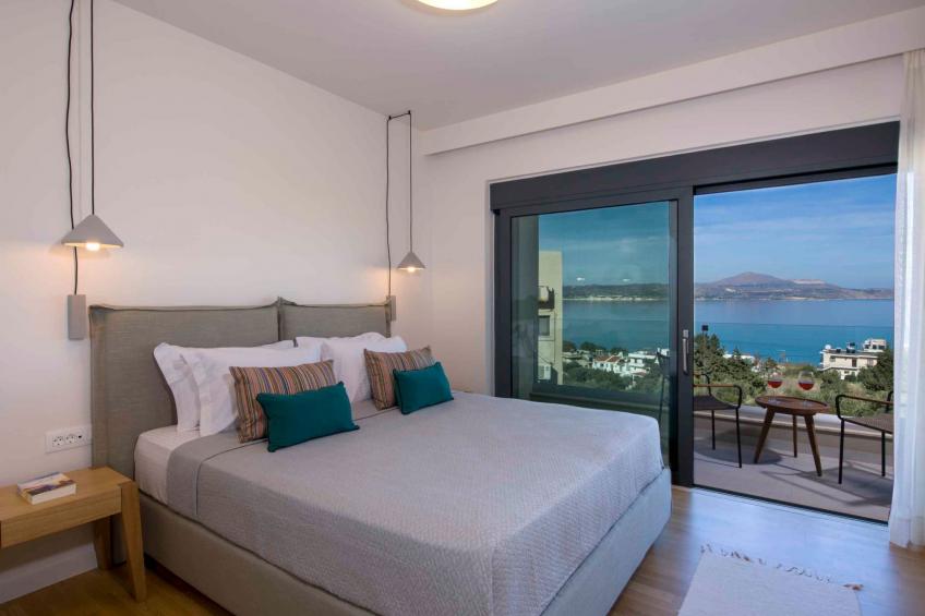 Kalyves Royal Villa-''Gratis''beheizter Pool, Fitnessraum, Meerblick - foto 30