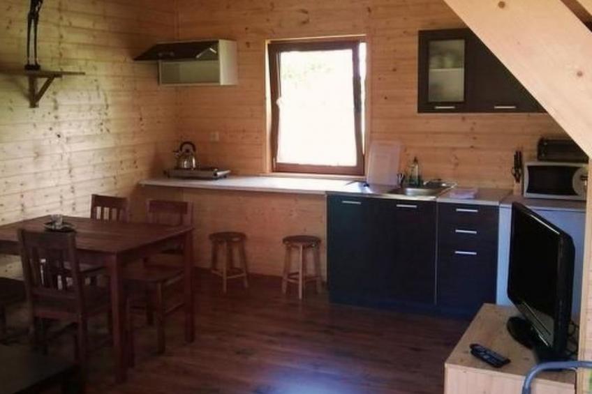 Blockhütte mit Grill und Terrasse in Gleźnówko - foto 2