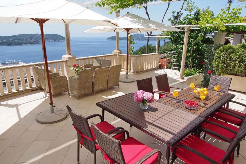Holiday home with air conditioning, pool and sea view in Orašac - BF-NJH63 - foto 5