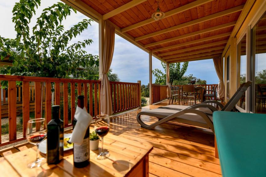 Mobilheim direkt am Strand