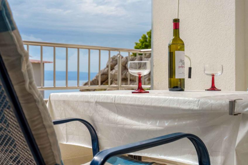 appartement de vacances avec vue sur la mer et balcon - BF-C4BB