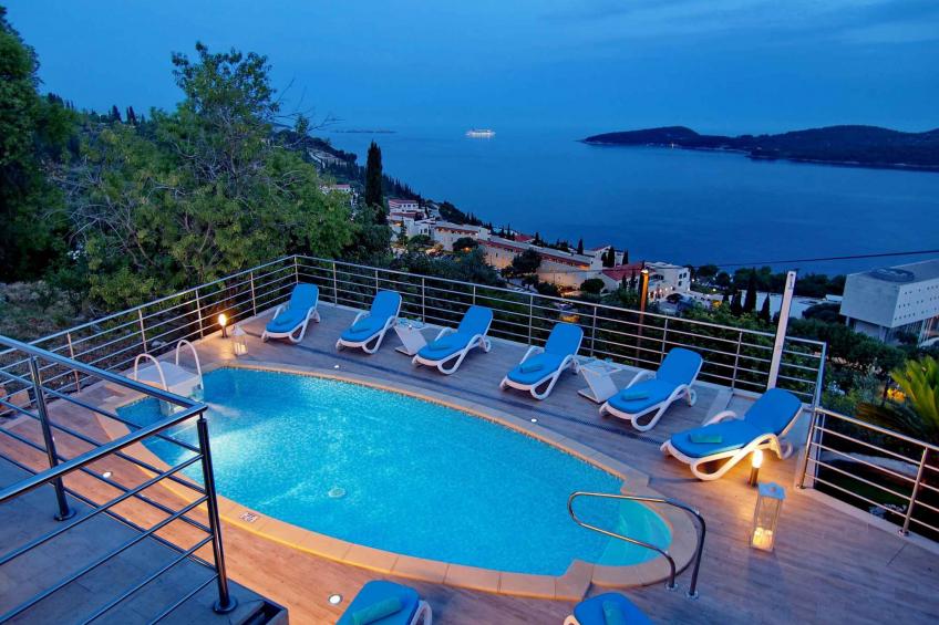 Holiday home with air conditioning, pool and sea view in Orašac - BF-NJH63 - foto 15