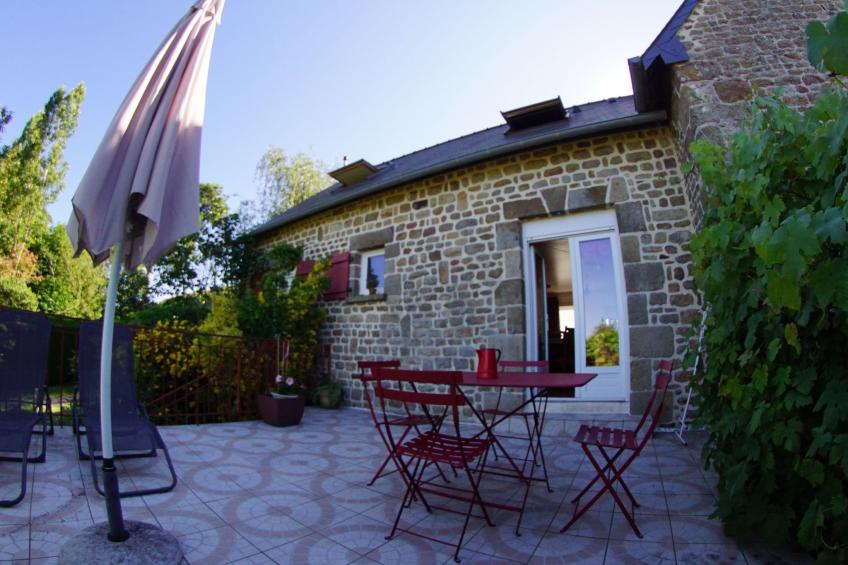 Domäne mit Terrasse