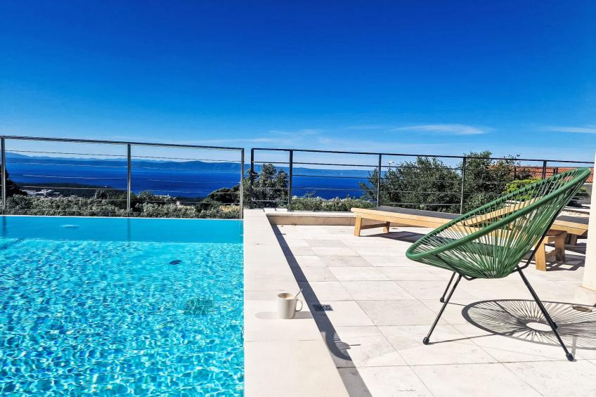 Moderne Villa mit Infinity-Pool im Bergdorf Veliko Brdo - foto 41