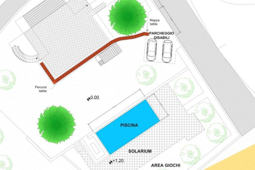 Wohnung Glicine mit Schwimmbad und Meerblick - foto 16