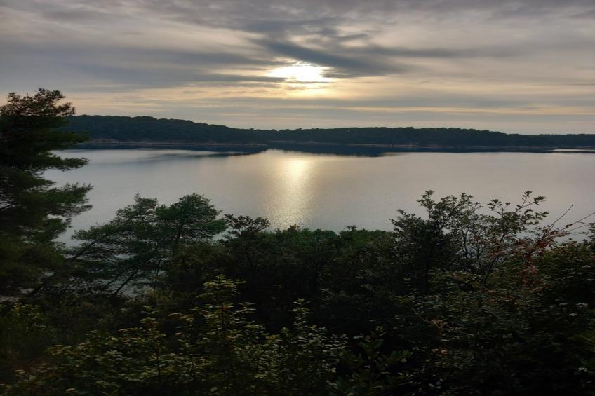 Guest House Green Corner Supetarska Draga - Triple Room with Terrace and Sea View - foto 8