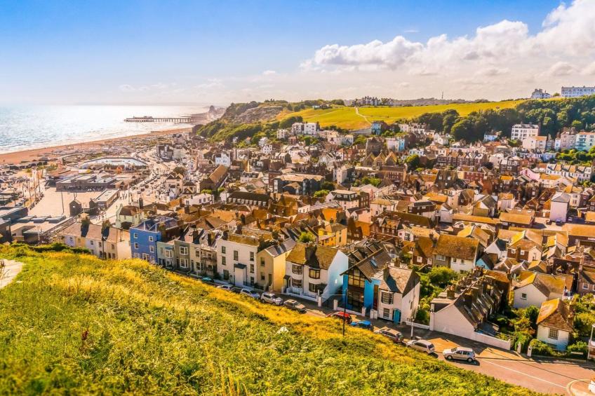 Schönes Ferienhaus in Hastings mit Whirlpool, Terrasse und Garten - foto 36