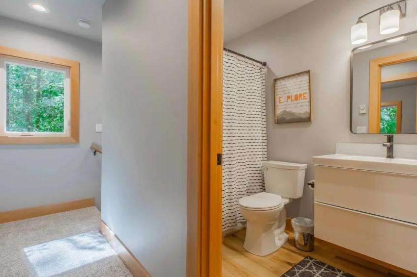 Hütte 15 mit Whirlpool, Wi-Fi, Haustiere erlaubt und AC - foto 13